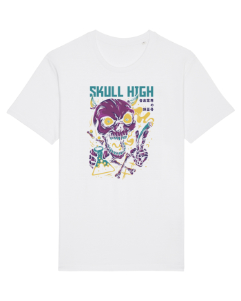 Skull High White