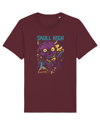 Skull High Burgundy
