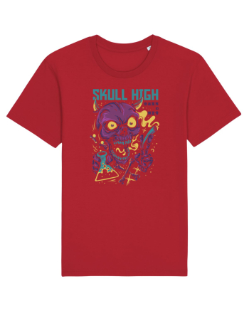 Skull High Red