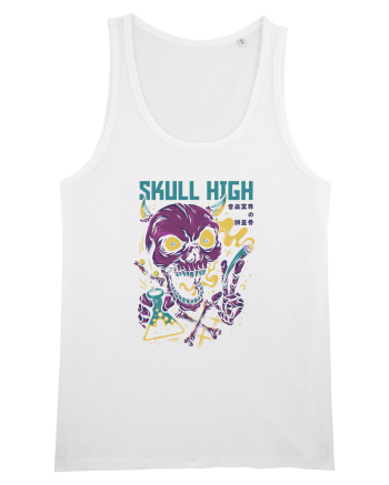 Skull High White