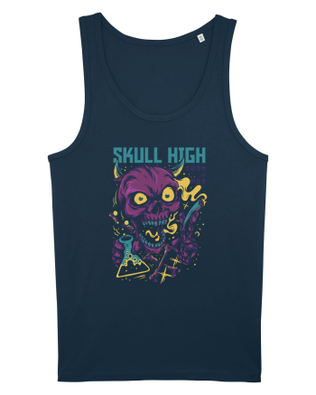 Skull High Navy