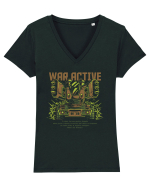 War Active Tricou mânecă scurtă guler V Damă Evoker