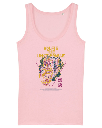 Wolfie The Unstoppable Cotton Pink