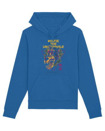 Wolfie The Unstoppable Royal Blue