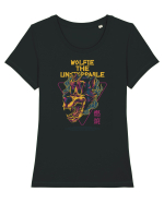 Wolfie The Unstoppable Tricou mânecă scurtă guler larg fitted Damă Expresser
