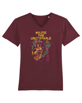 Wolfie The Unstoppable Burgundy
