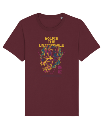 Wolfie The Unstoppable Burgundy