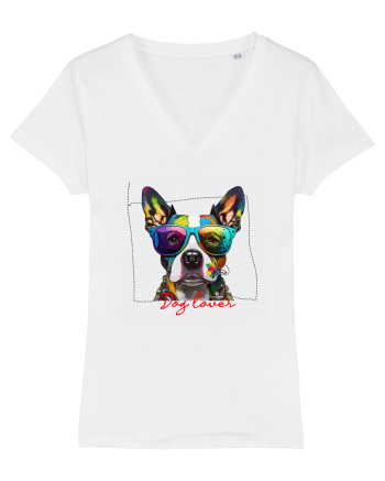 Dog lover 1 White