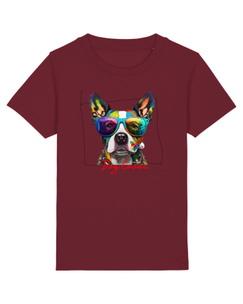 Dog lover 1 Burgundy