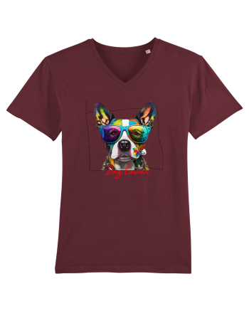 Dog lover 1 Burgundy