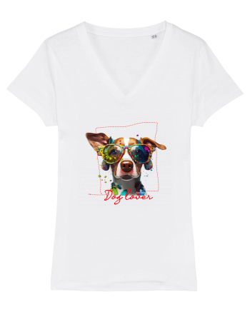 Dog lover 2 White
