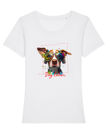 Dog lover 2 White