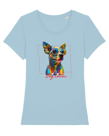 Dog lover 3 Sky Blue