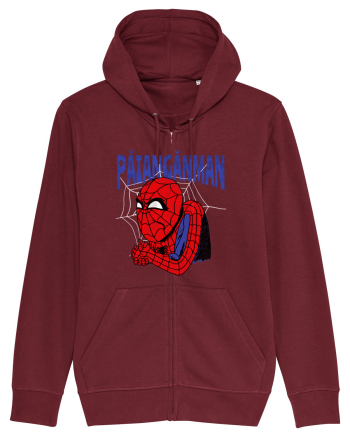 Păiangănman | Funny Spiderman Burgundy
