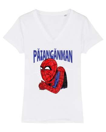 Păiangănman | Funny Spiderman White