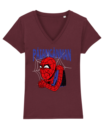 Păiangănman | Funny Spiderman Burgundy