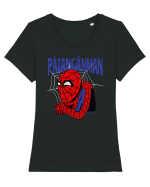 Păiangănman | Funny Spiderman Tricou mânecă scurtă guler larg fitted Damă Expresser