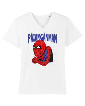 Păiangănman | Funny Spiderman White