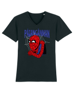 Păiangănman | Funny Spiderman Tricou mânecă scurtă guler V Bărbat Presenter