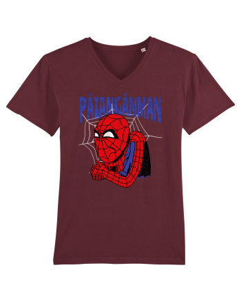 Păiangănman | Funny Spiderman Burgundy