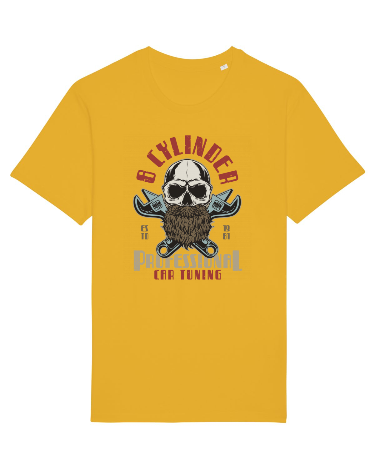Tricou mânecă scurtă Unisex Rocker Spectra Yellow