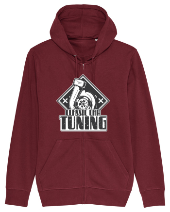 Classic Car Tuning Burgundy