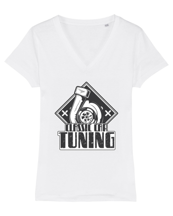 Classic Car Tuning White