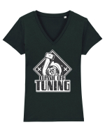 Classic Car Tuning Tricou mânecă scurtă guler V Damă Evoker