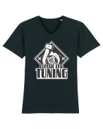 Classic Car Tuning Tricou mânecă scurtă guler V Bărbat Presenter