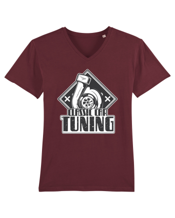 Classic Car Tuning Burgundy