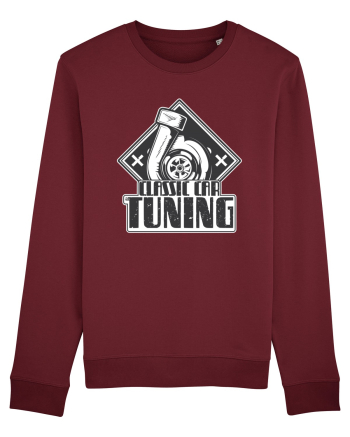 Classic Car Tuning Burgundy