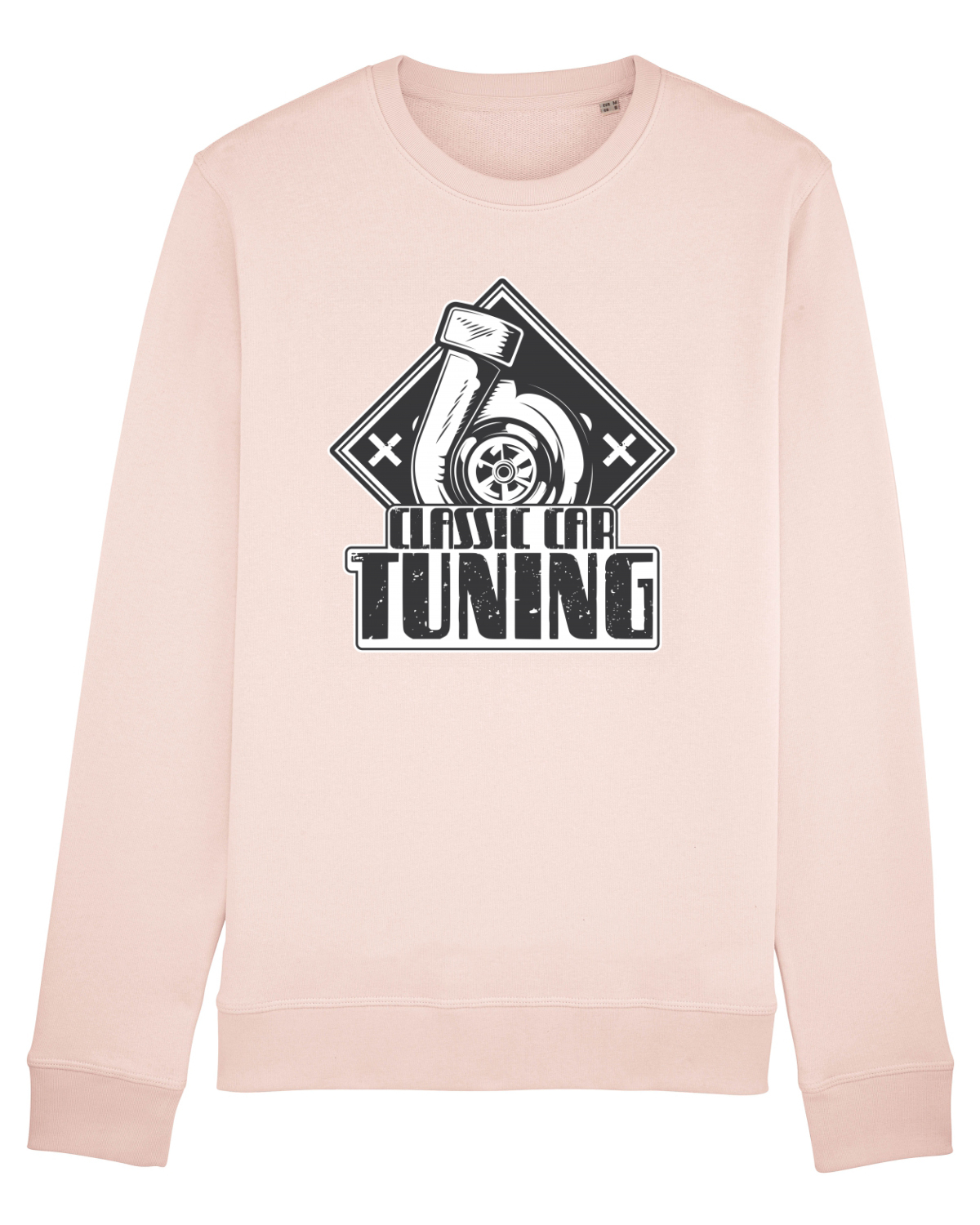 Bluză mânecă lungă Unisex Rise Candy Pink