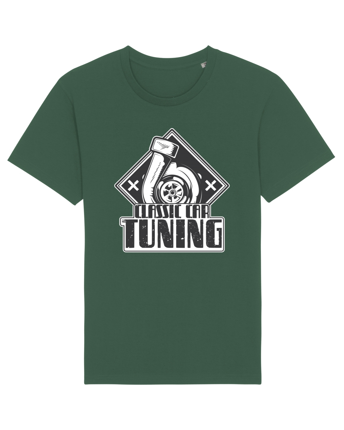 Tricou mânecă scurtă Unisex Rocker Bottle Green
