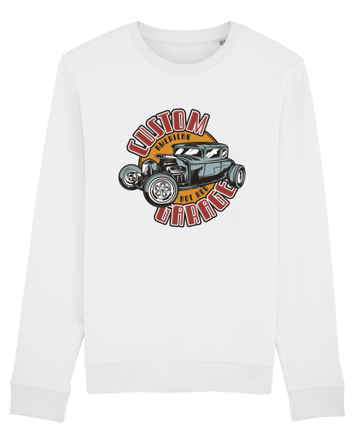 Bluză mânecă lungă Unisex Rise White