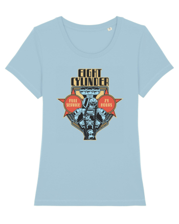 Eight Cylinder Sky Blue