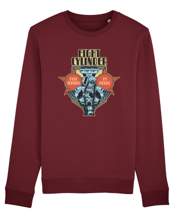 Eight Cylinder Burgundy