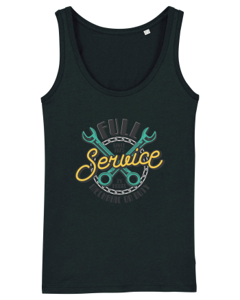 Full Service Mechanic On Duty Black