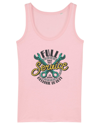 Full Service Mechanic On Duty Cotton Pink