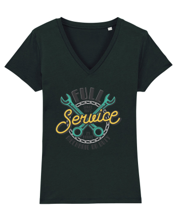 Full Service Mechanic On Duty Black