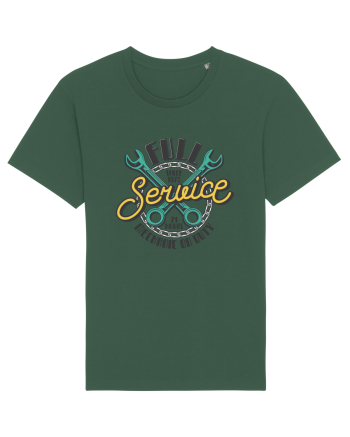 Full Service Mechanic On Duty Bottle Green