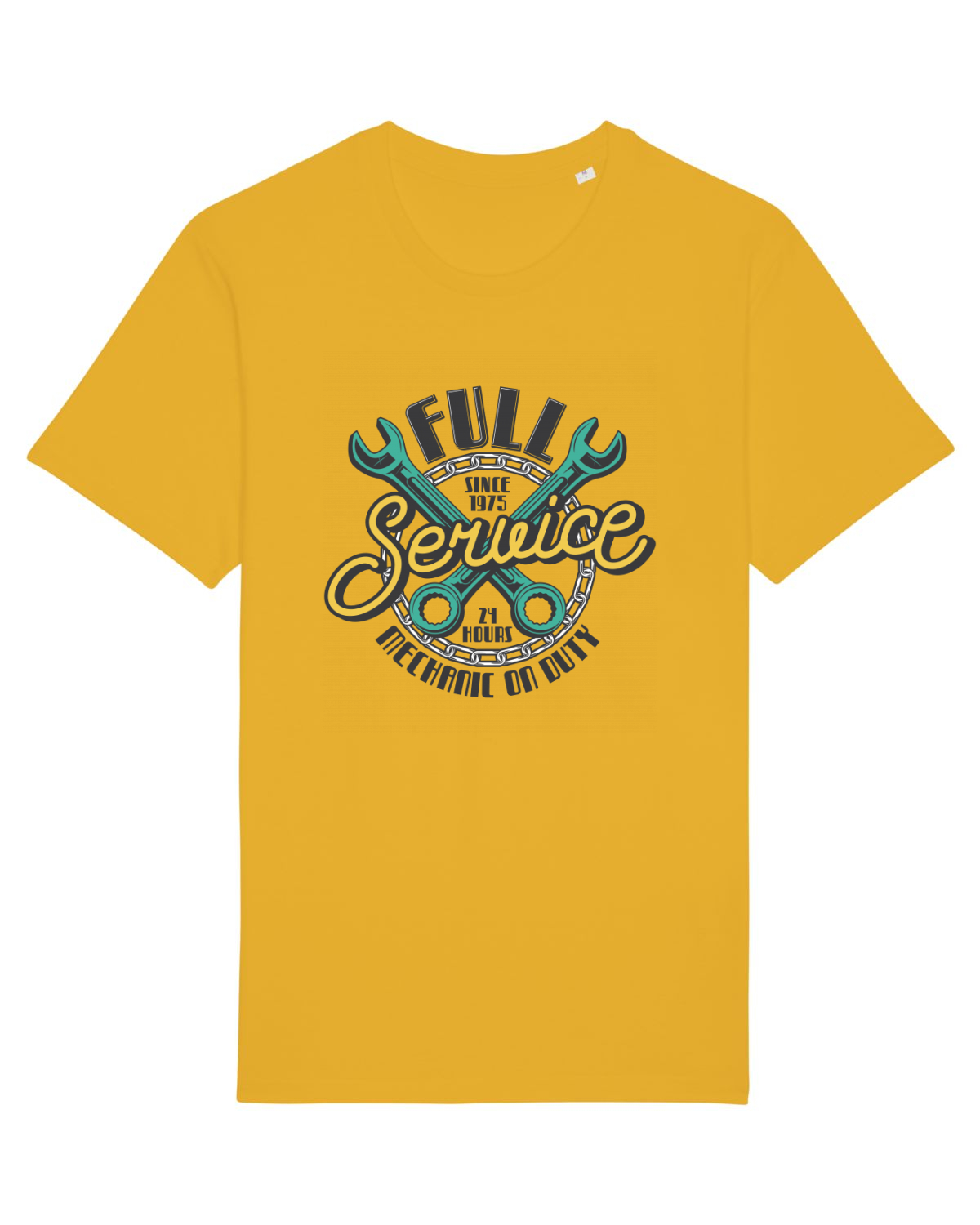 Tricou mânecă scurtă Unisex Rocker Spectra Yellow