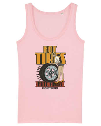 Hot Tires Auto Parts Cotton Pink