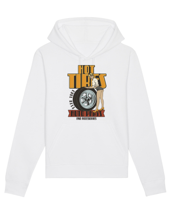 Hot Tires Auto Parts White