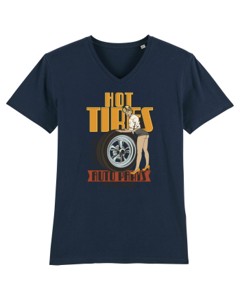 Hot Tires Auto Parts French Navy