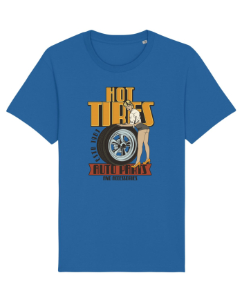 Hot Tires Auto Parts Royal Blue