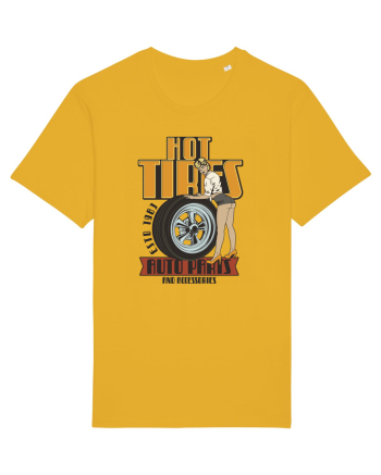 Hot Tires Auto Parts Spectra Yellow