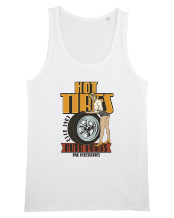 Hot Tires Auto Parts White