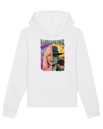 Barbenheimer Cartoon White