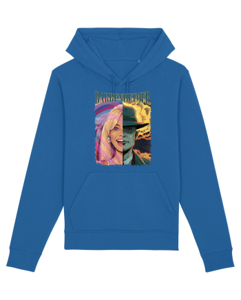 Barbenheimer Cartoon Royal Blue