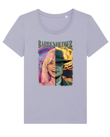 Barbenheimer Cartoon Lavender